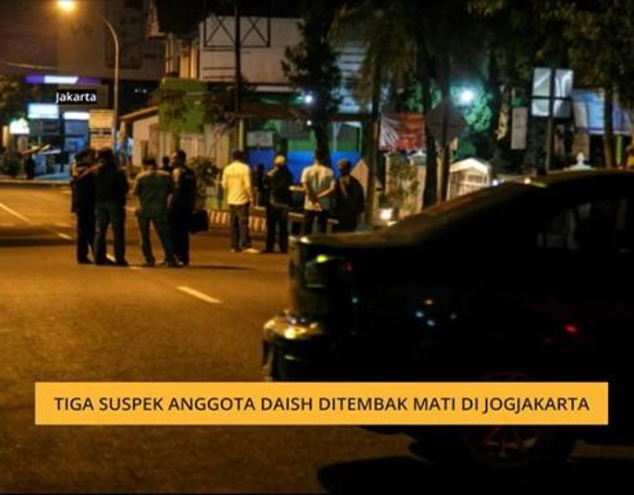 Tiga suspek anggota DAISH ditembak mati di Jogj...