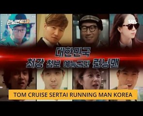 Tom Cruise sertai Running Man Korea