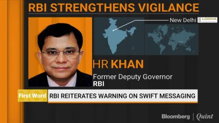 HR Khan: RBI Needs To Undertake An "Operational Risk Audit" Of Indian Banks