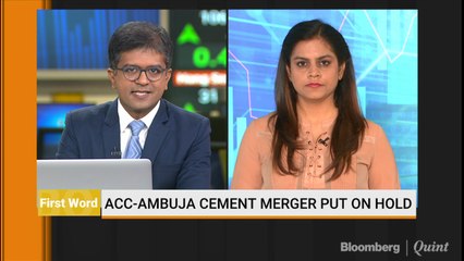 ACC-Ambuja Cement Merger Put On Hold
