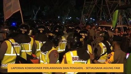 Laporan Komisioner perlawanan dan pengadil - Setiausaha Agung FAM