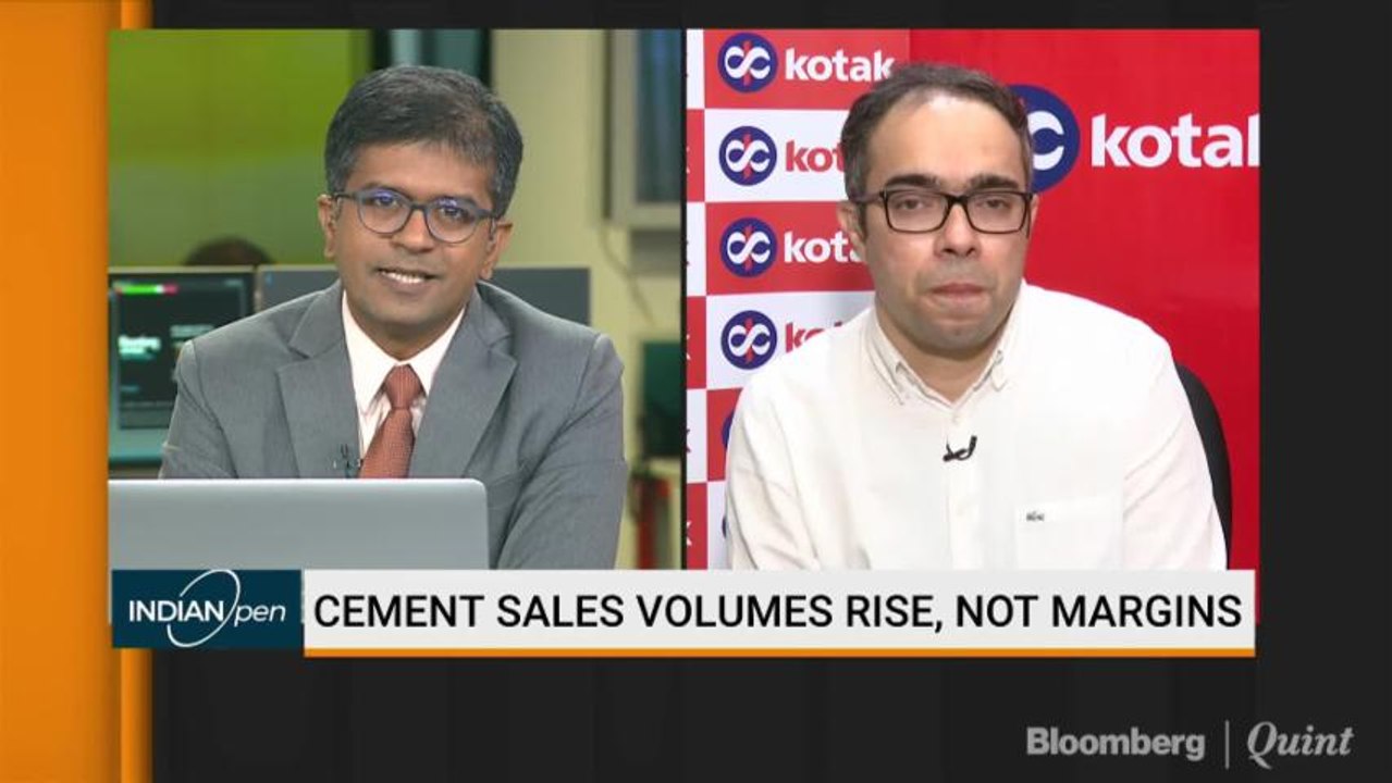 Expect South India Cement Companies To Bounceback Going Forward, Says Kotak's Murtuza Arsiwalla