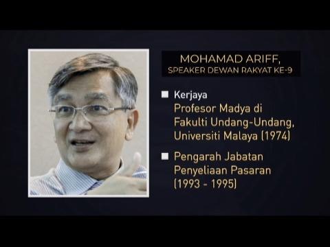 Kenali siapa Mohamad Ariff, Speaker Dewan Rakyat ke-9