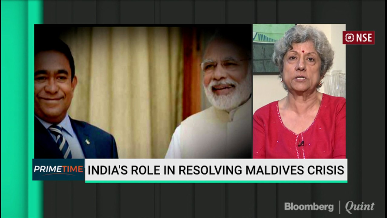 Discussing India's Role In Resolving Maldives Crisis, In Conversation ...