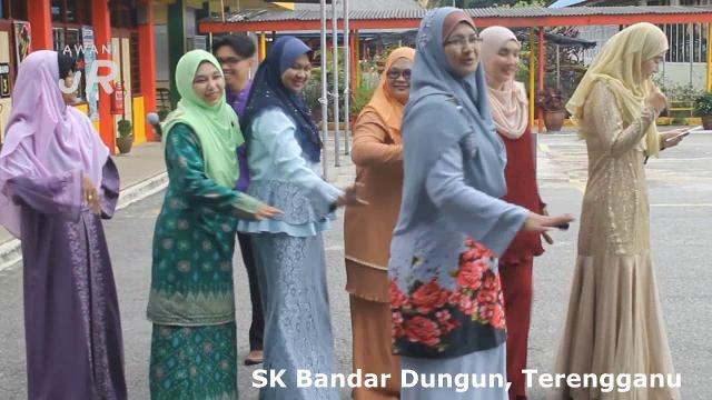 #AWANIJr: Sambutan hari Raya 2018 SK Bandar Dungun