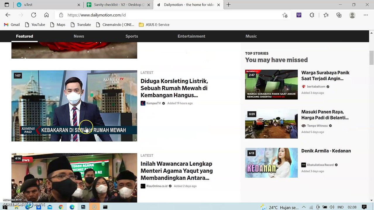 Dailymotion in focus
