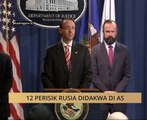 12 perisik Rusia didakwa di Amerika Syarikat