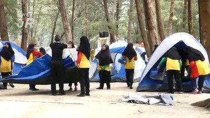 #AWANIJr: Perkhemahan tahunan unit uniform 2018