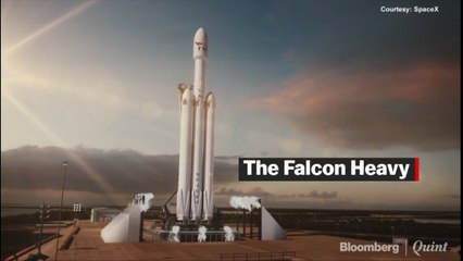 SpaceX Launches Falcon Heavy Rocket