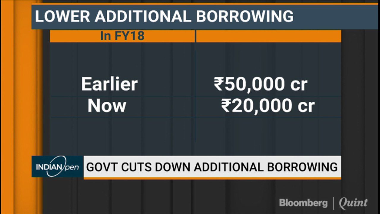 Government Cuts Down Additional Borrowing