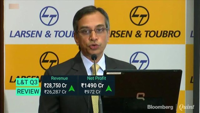 L&T’s Profit Rises For Eighth Straight Quarter