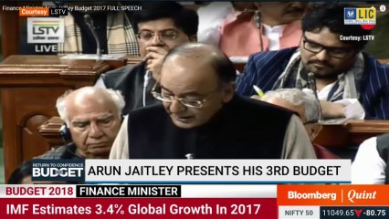 World Economy Faces Considerable Uncertainly Says FM In Budget 2018