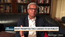 What prompted the four judges to go public?