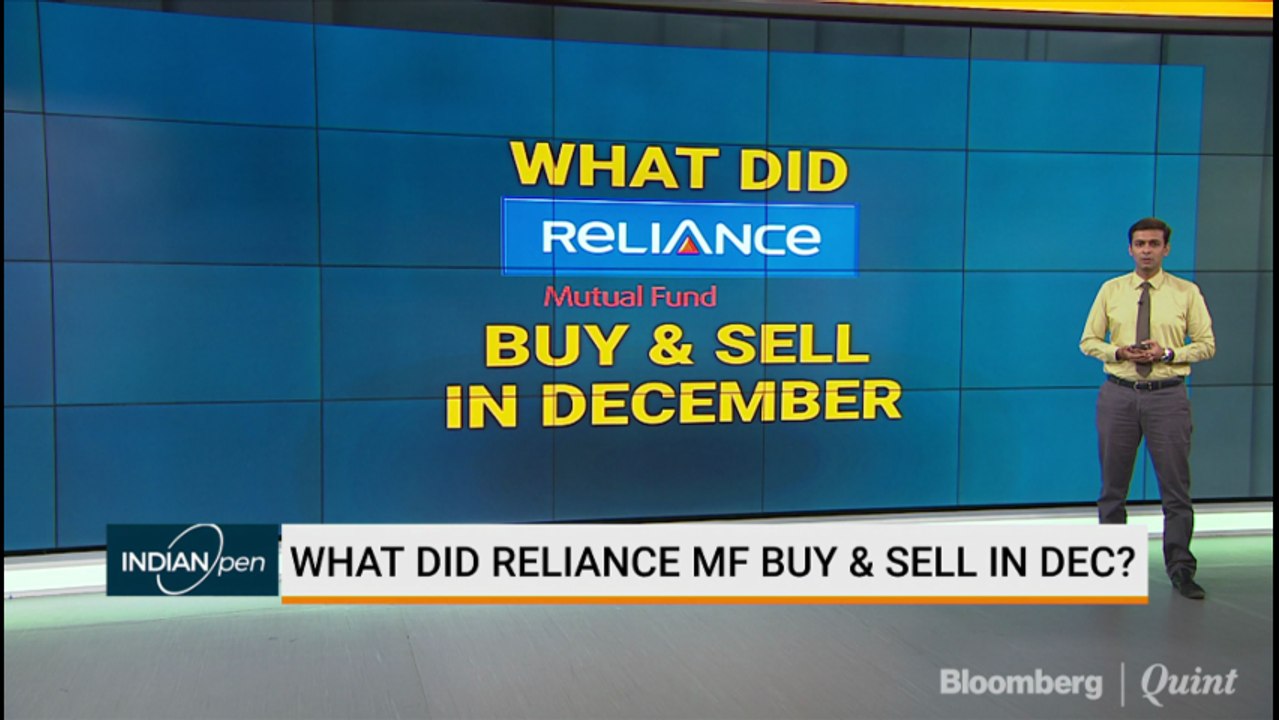 What Did Reliance MF Buy & Sell In December? video Dailymotion