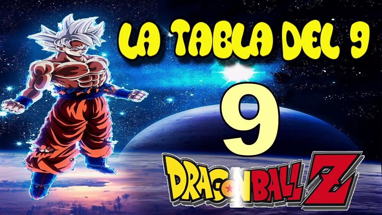Aprendamos la tabla del 9 