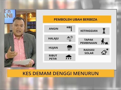 Kes demam denggi menurun