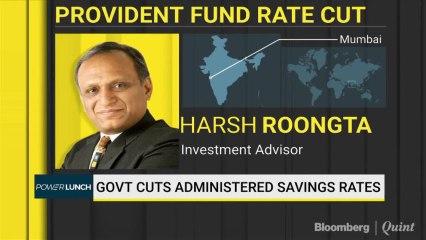 Government Cuts Administered Savings Rates