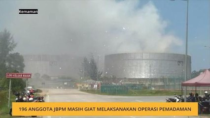 196 anggota JPBM masih giat melaksanakan operasi pemadaman