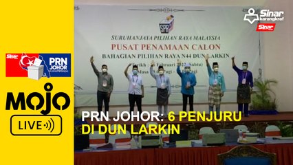 PRN Johor: 6 penjuru di DUN Larkin