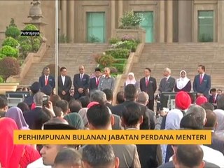 Perhimpunan bulanan Jabatan Perdana Menteri