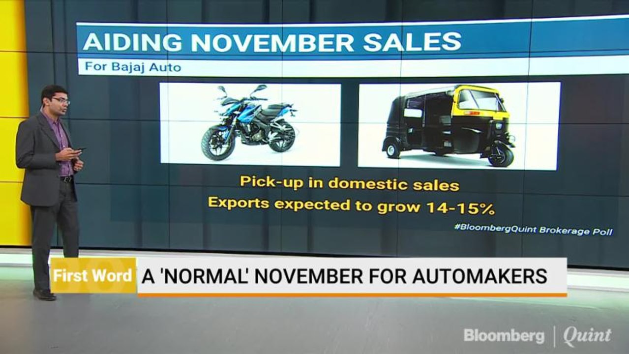 A 'Normal' November For Automakers?