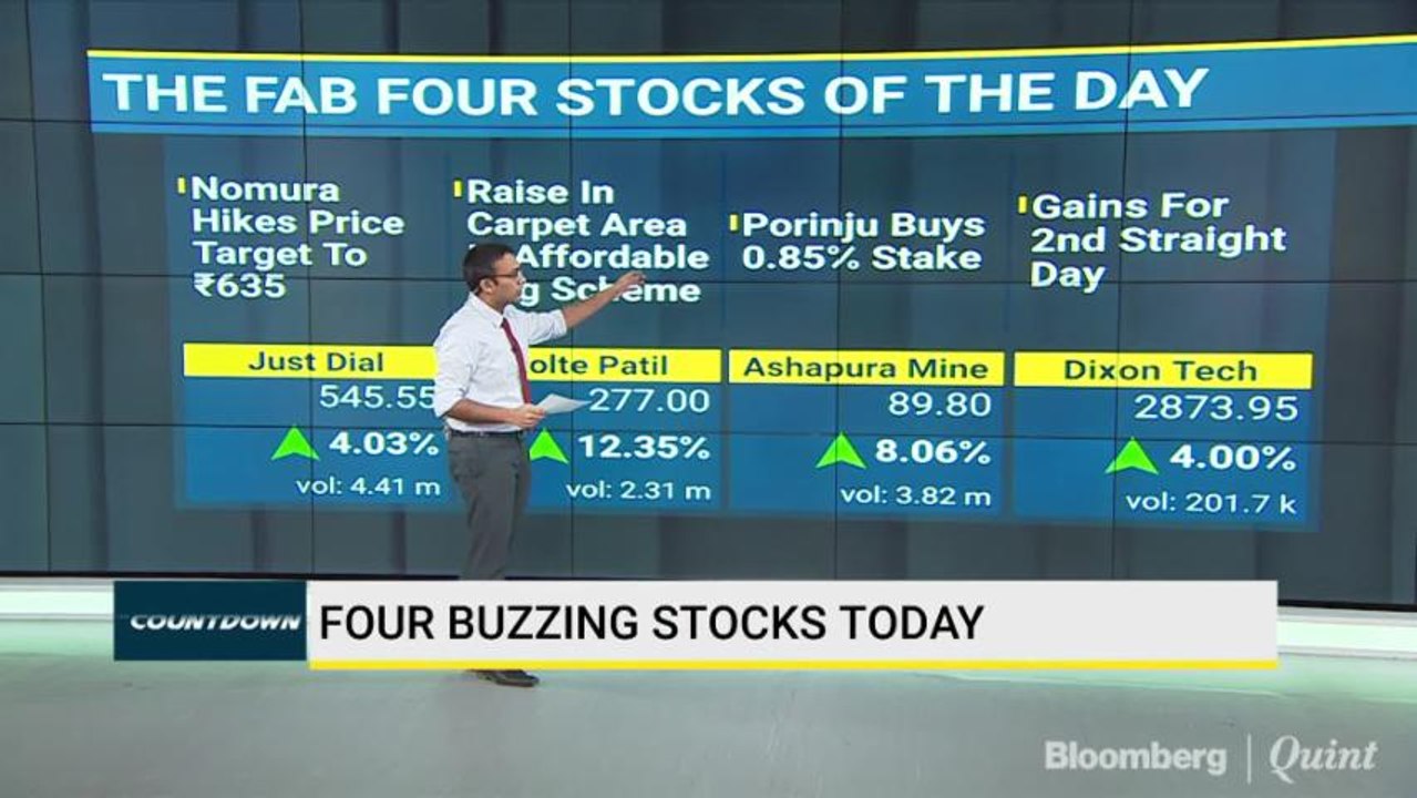 The Four Buzzing Stocks In Trade Today video Dailymotion