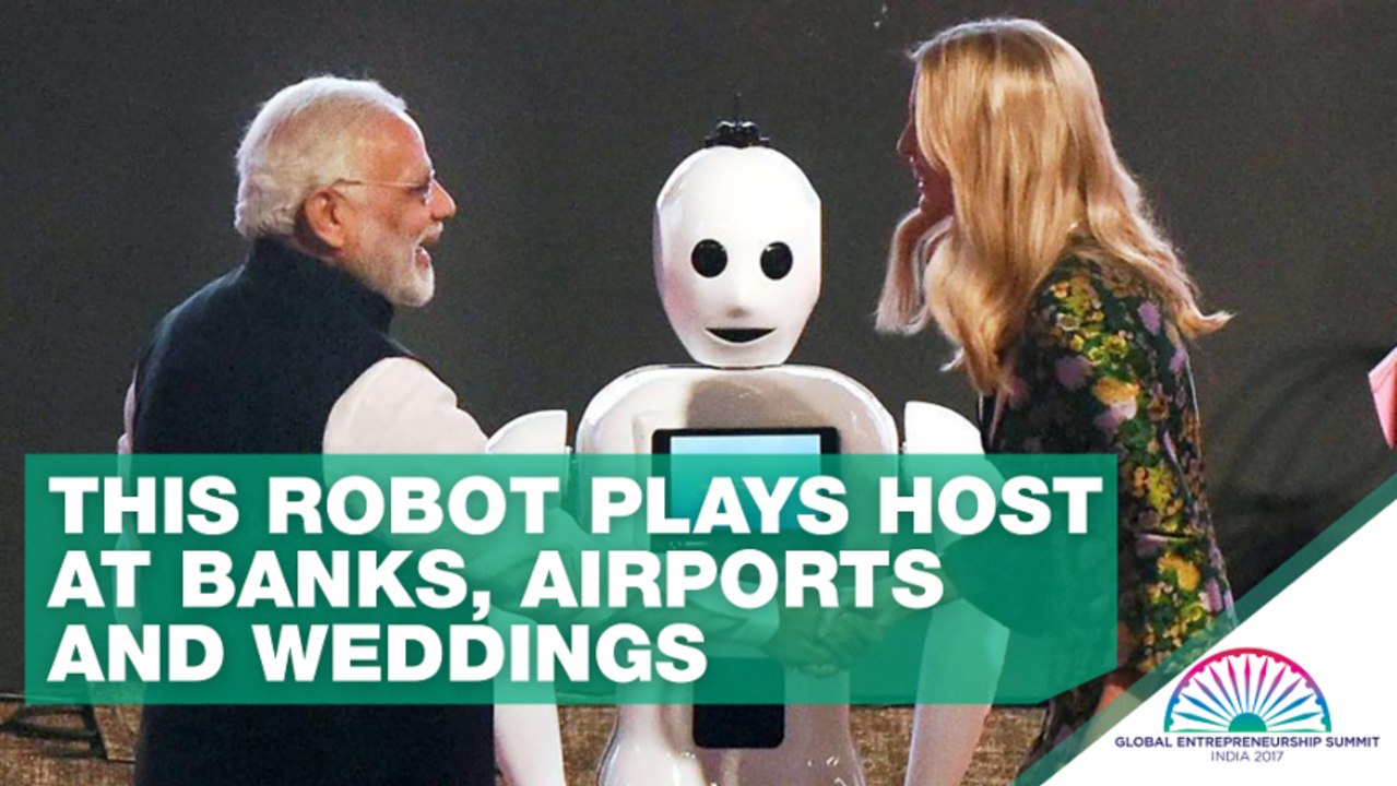 GES 2017: Husband-Wife Duo Launch 'Made In India' Interactive Robot