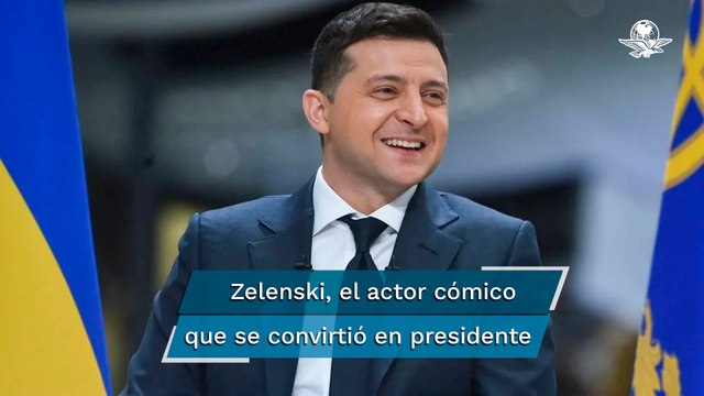 Zelenski, de la pantalla chica a ser uno de los objetivos del presidente Putin