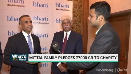 Bharti Family Pledges Rs 7,000 Crore To Charity