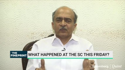 Prashant Bhushan On What Transpired At The Supreme Court On Friday