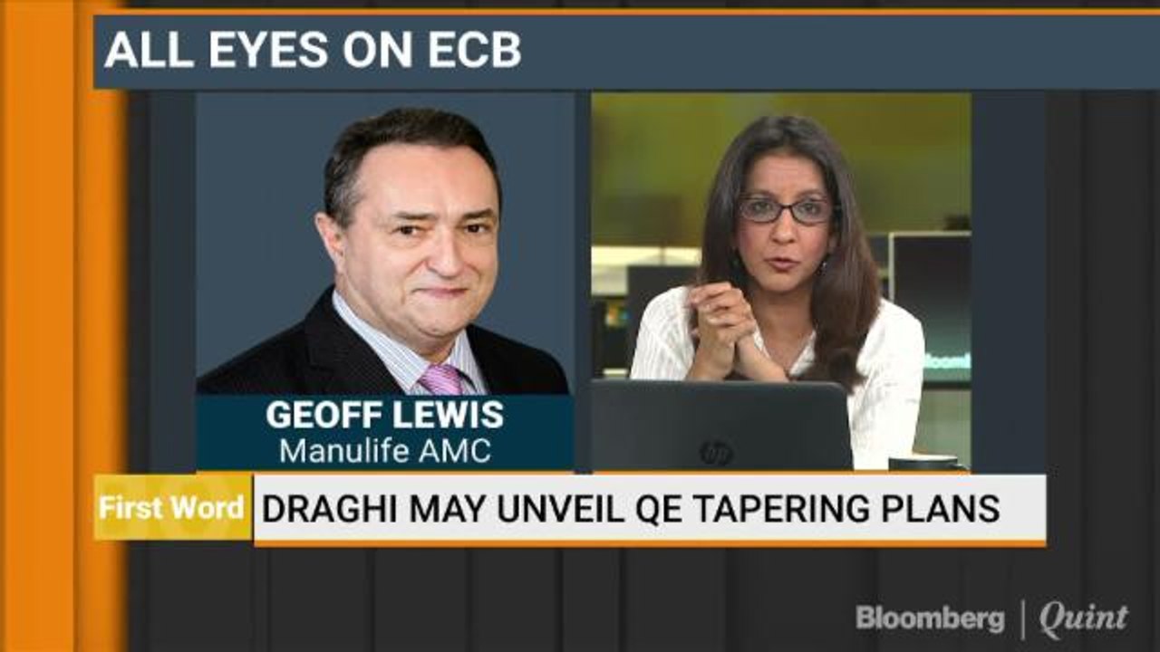 Draghi May Unveil QE Tapering Plans