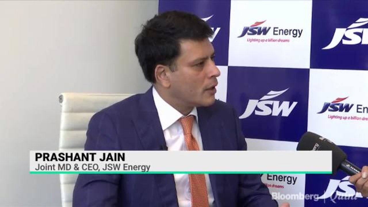 Joint MD & CEO of JSW Energy Prashant Jain Weig...