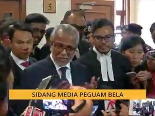 Sidang media Peguam Bela