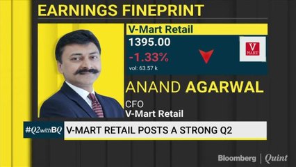 V-Mart Retail Posts A Strong Q2
