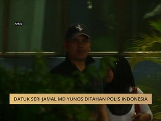 Datuk Seri Jamal Md Yunos ditahan polis Indonesia
