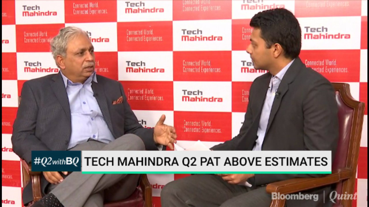Tech Mahindra Q2 PAT Above Estimates