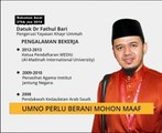 UMNO perlu berani mohon maaf