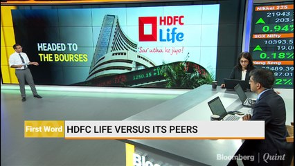 HDFC Life Versus Its Peers