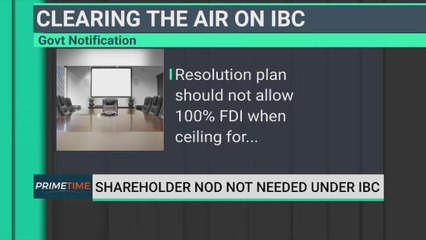 Shareholder Nod Not Needed Under IBC