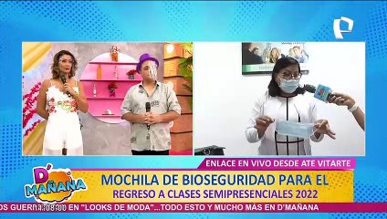 ¿Qué incluir en la mochila de bioseguridad ante el reinicio de clases semipresenciales?
