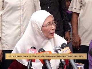 Isu nikah budak 11 tahun: Perkahwinan mereka tidak sah - TPM