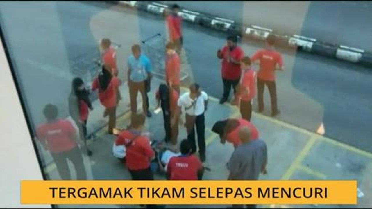 Tergamak tikam selepas mencuri