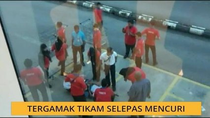 Tergamak tikam selepas mencuri
