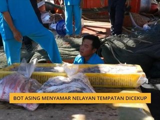 Bot asing menyamar nelayan tempatan dicekup