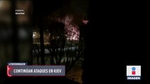 Se mantiene la resistencia en Kiev tras los ataques rusos