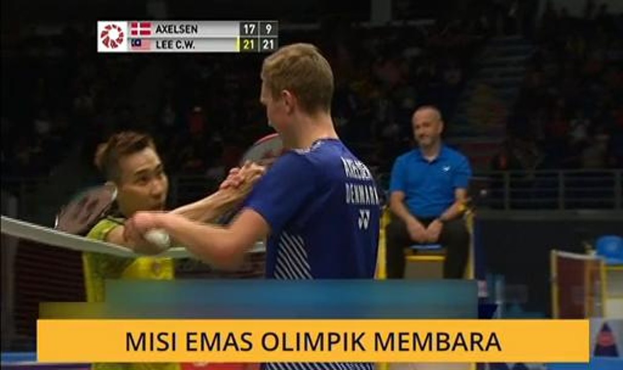 Misi emas Olimpik membara