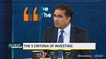 Raamdeo Agrawal's 5 Key Criteria For Investing