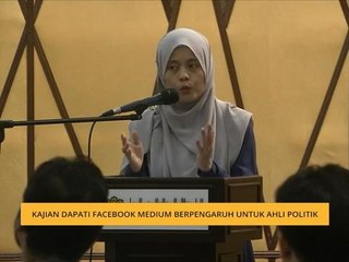 Kajian dapati Facebook medium berpengaruh untuk ahli politik