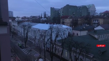 صور مباشرة من العاصمة الأوكرانية كييف بعد ليلة اشتباكات عنيفة