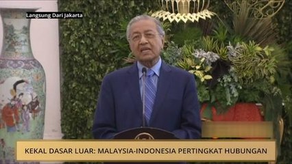 Kekal dasar luar: Malaysia-Indonesia pertingkat hubungan
